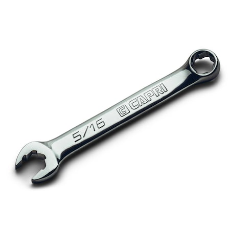 Capri Tools 5/16 in. WaveDrive Pro Stubby Combination Wrench for Regular and Rounded Bolts CP11750-S516SB